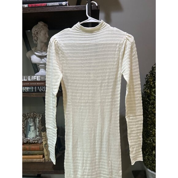 ROLLA'S Edgar Knit Maxi Dress Cream Womens Size Small - Picture 6 of 10